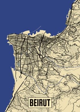 Beirut Map