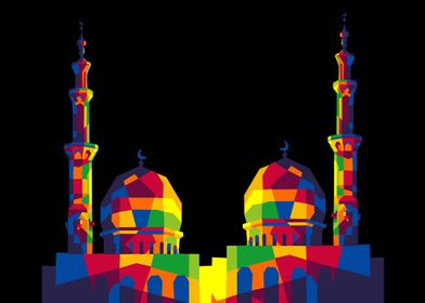 islamic pray popart