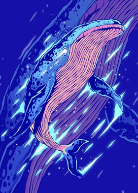 whale abstract