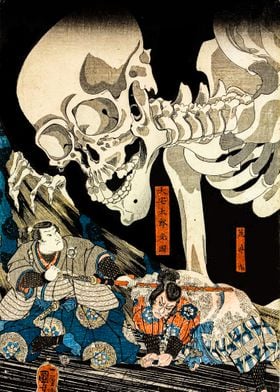 Skeleton Spectre Japan art