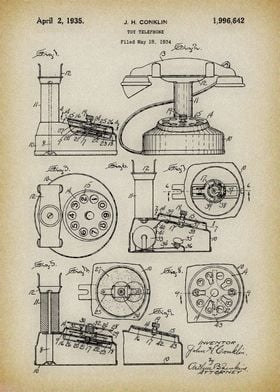 Toy Telephone Patent