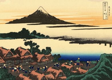 Japanese Art mount fuji