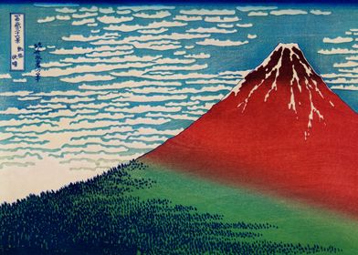 Japanese art Mount fuji