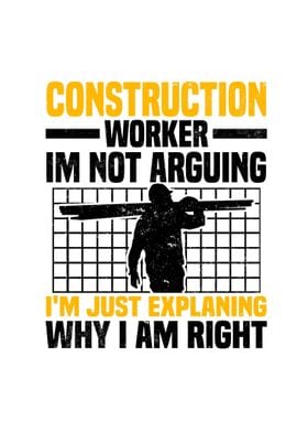 Construction Worker Saying