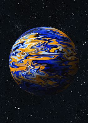 Abstractbluu Planet 2