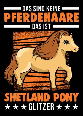 Shetland Pony Glitzer Shet