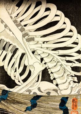 Skeleton Spectre Japan Art