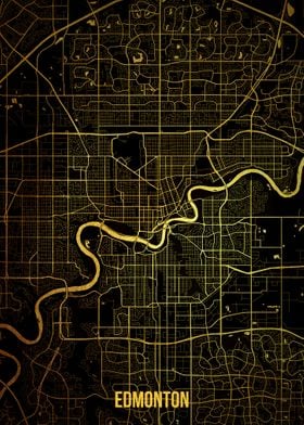 Edmonton Gold Map