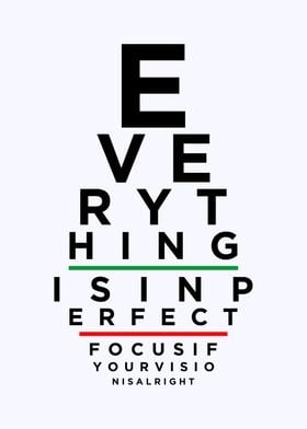 eye test quotes poster