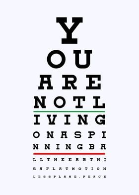 eye test quotes poster