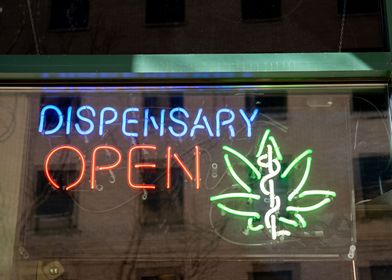 Cannabis Dispensary Sign