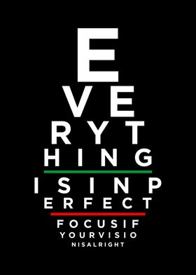 vision eye chart test