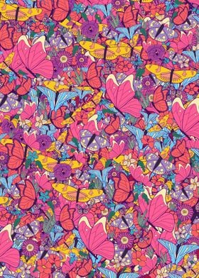 Spring butterflies
