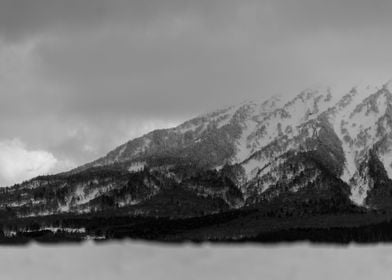 taken by the clouds