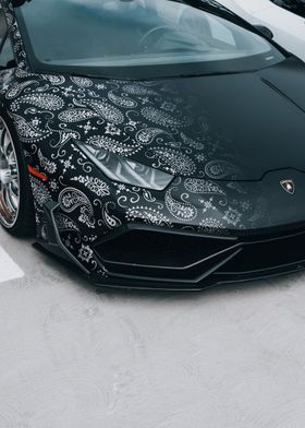 Lamborghini Huracan Custom' Poster by Aiden Tells | Displate