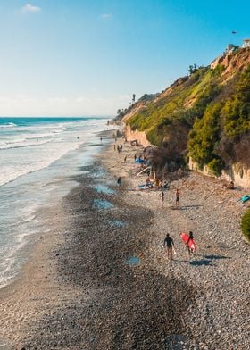 California Locals on Beach