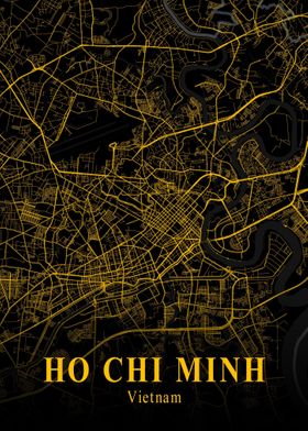 HO CHI MINH GOLD CITY MAP