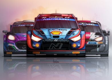 WRC 2022 Art Hyundai i20