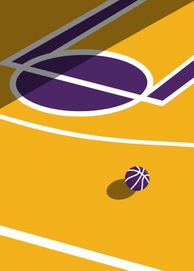 La lakers court