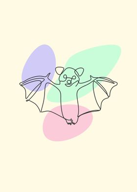 Bat in fly aesthetic