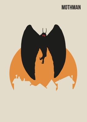 Mothman Cryptid Art