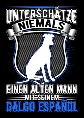 Galgo Espaol Alter Mann S