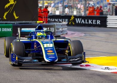 Lando Norris F2 Monaco 