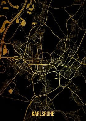 Karlsruhe Gold Map