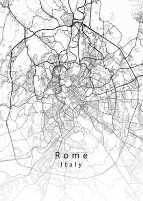 Rome City Map