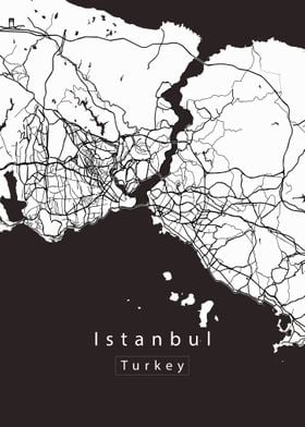 Istanbul City Map