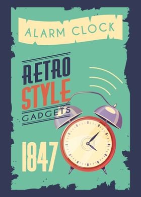 retro clock