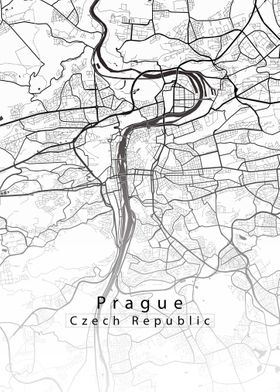 Prague City Map