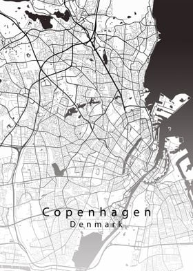 Copenhagen City Map