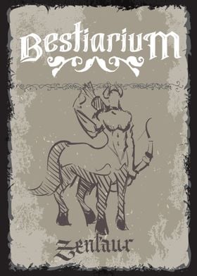 Bestiary Centaur Depiction