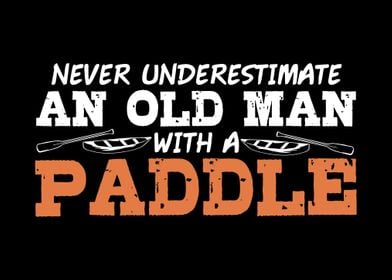 Paddle Canoe Canoeing Joke