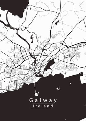 Galway City Map