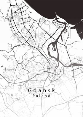 Gdansk City Map