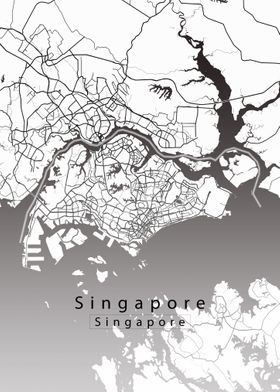 Singapore City Map