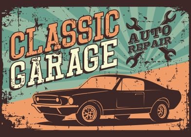 Classic Garage Vintage 