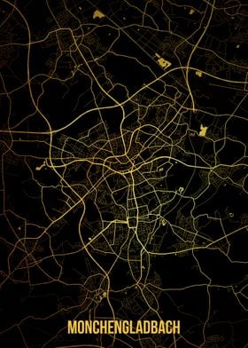 Monchengladbach Gold Map