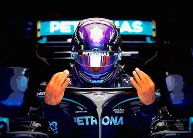 Lewis Hamilton ready