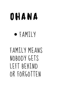 OHANA Means Family