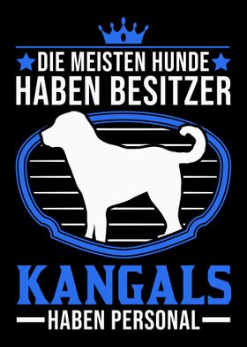 Kangal Hund Personal Hirte