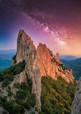 Galaxies mountain