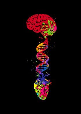 Brain Heart DNA