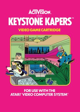 Keystone Kapers T-Shirt  Official Activision Classics Merch