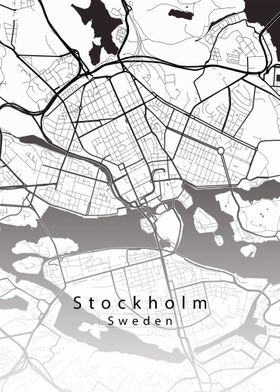 Stockholm City Map