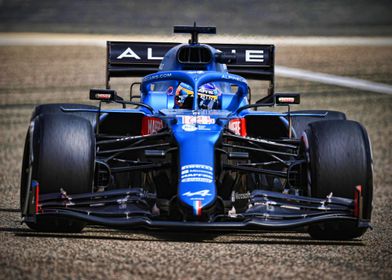 Fernando Alonso Alpine F1