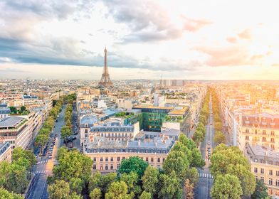 Sweet Light Over Paris