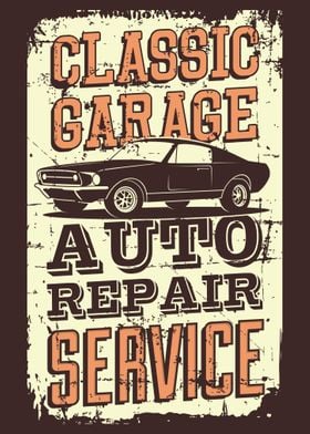 Classic Garage Vintage 